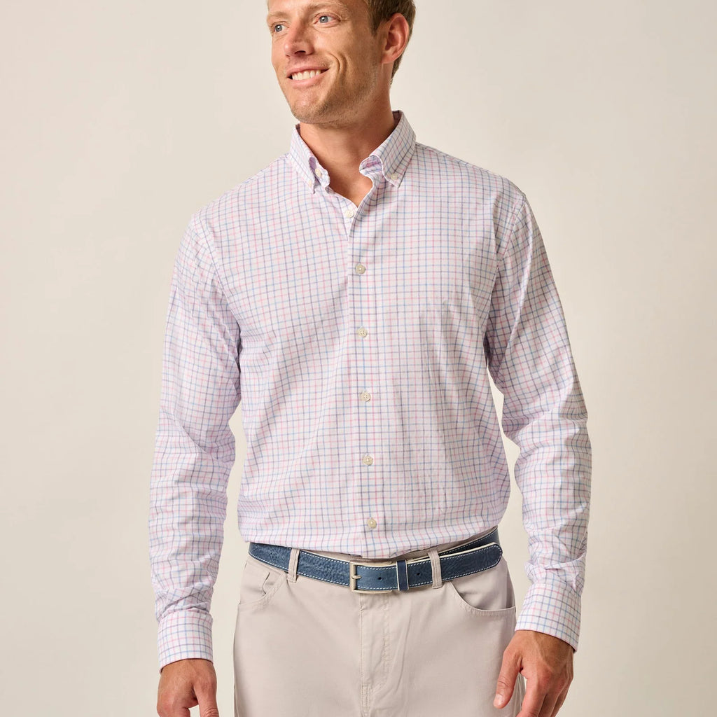 Johnnie-O Paddock Performance Button Up Shirt