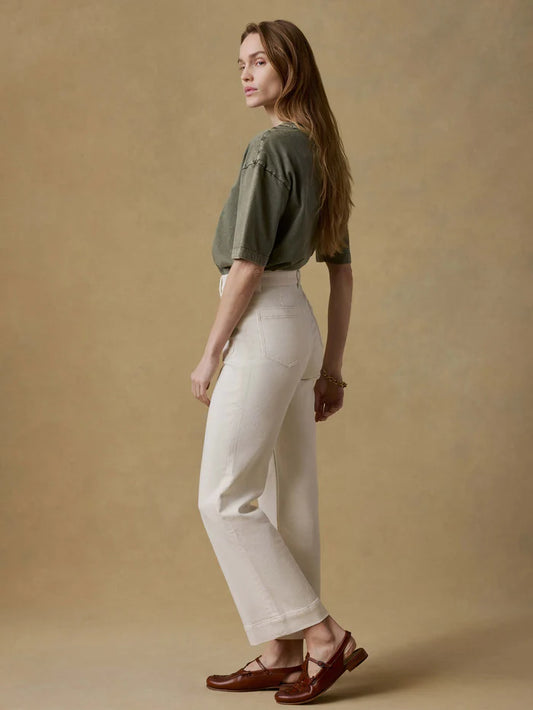 Faherty Stretch Terry Patch Pocket Ankle Pant