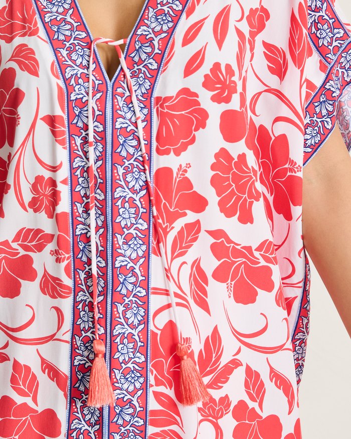 Tommy Bahama Fiori Border Beach Tunic