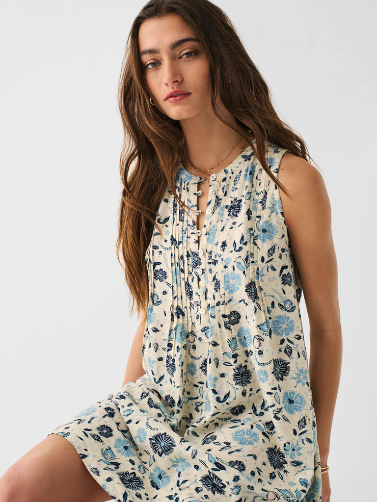 Faherty Isha Linen Dress