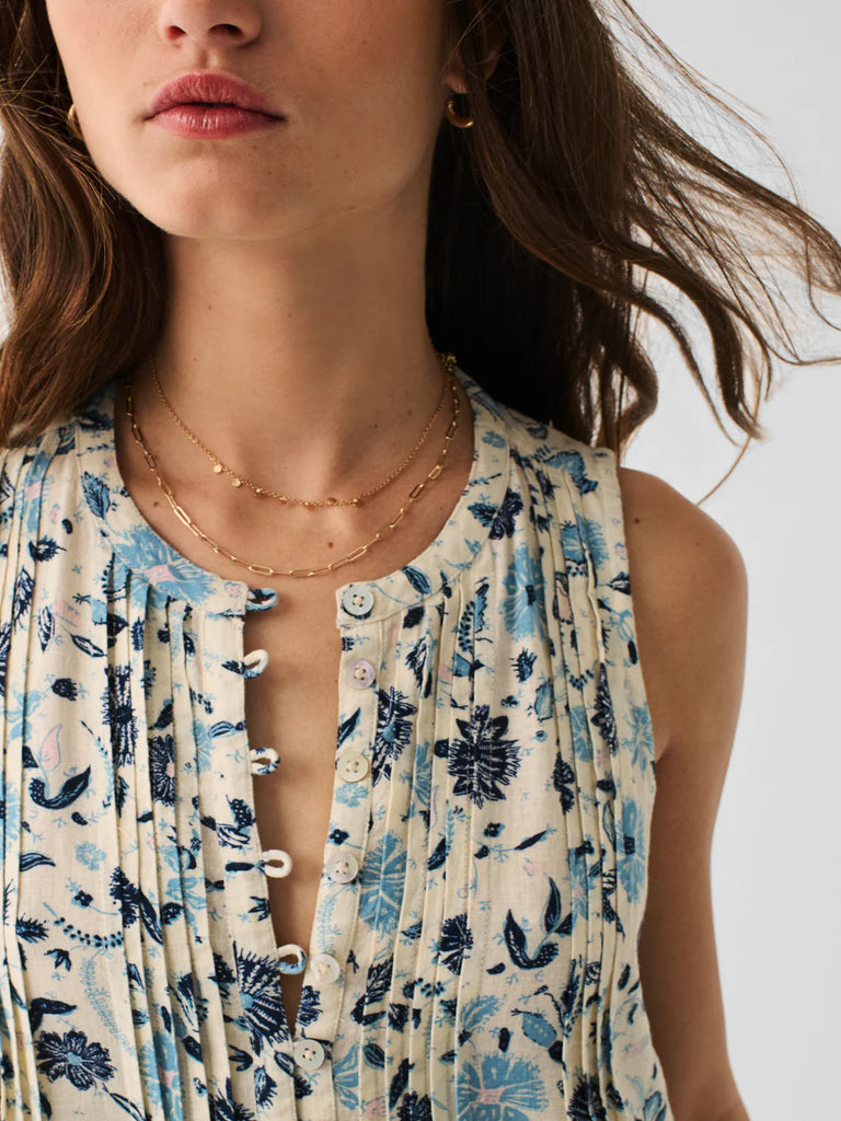 Faherty Isha Linen Dress