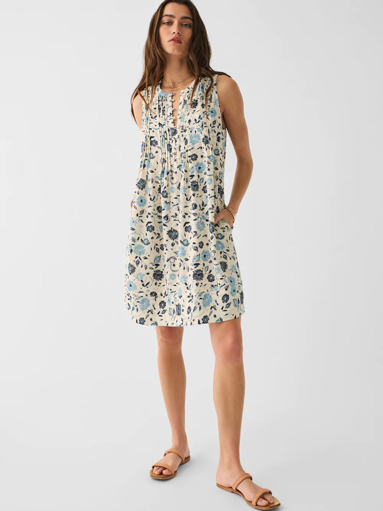 Faherty Isha Linen Dress