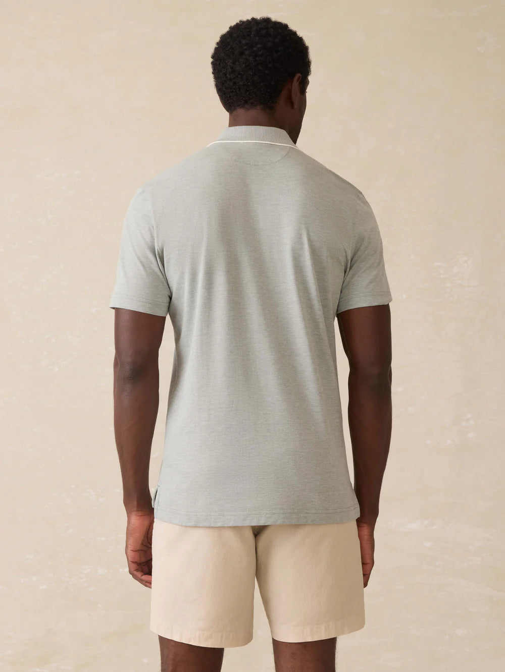 Faherty Short-Sleeve Movement Pique Polo