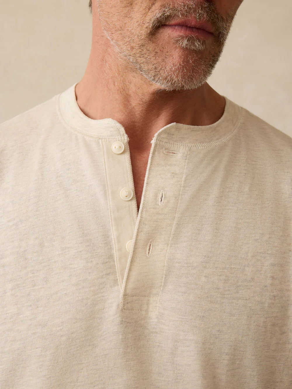 Faherty Short-Sleeve Sunwashed Henley