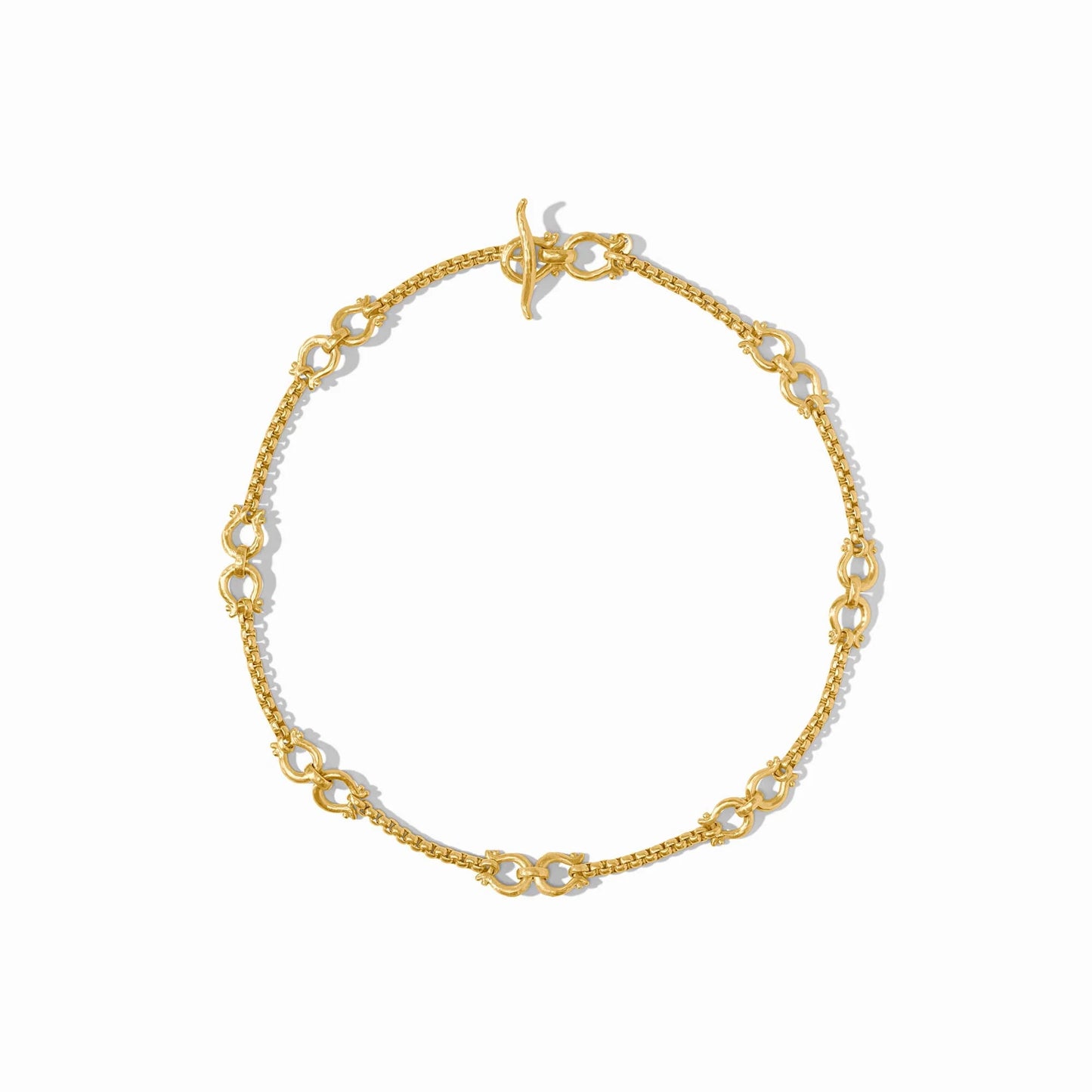 Julie Vos Saratoga Demi Link Necklace