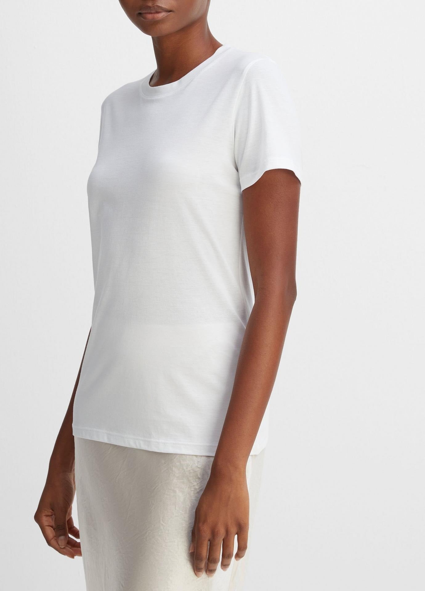 Vince Essential Pima Cotton Crew Neck T-Shirt