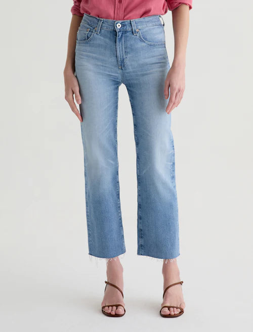 AG Brinley Crop Mid-Rise Straight