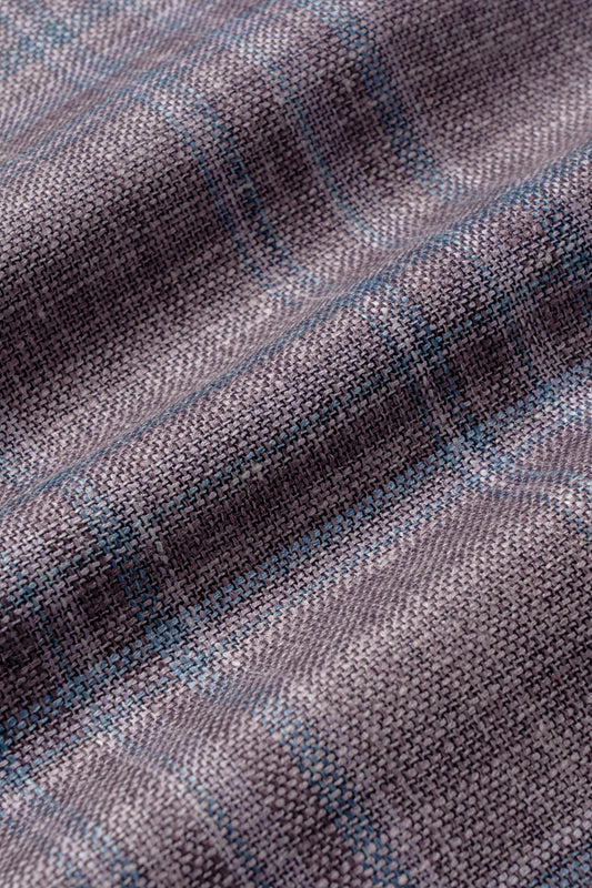 Jack Victor Midland Berry Plaid Blazer