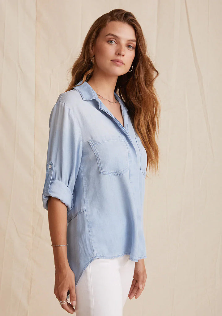 Bella Dahl Split Back Button Down