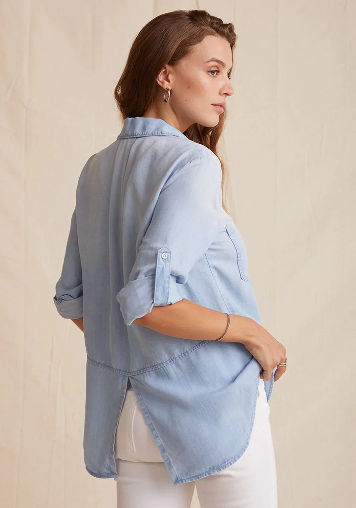 Bella Dahl Split Back Button Down