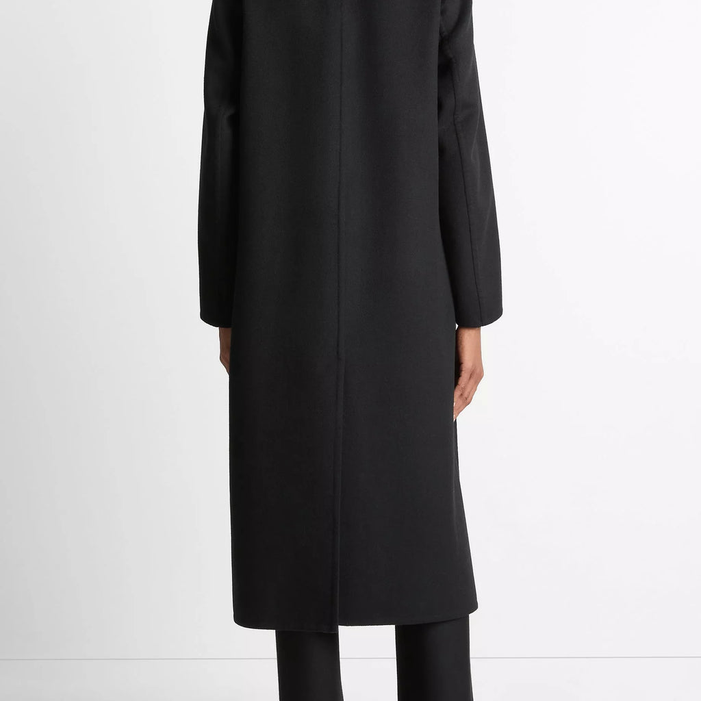 Vince Wool-Blend Single-Breasted Coat
