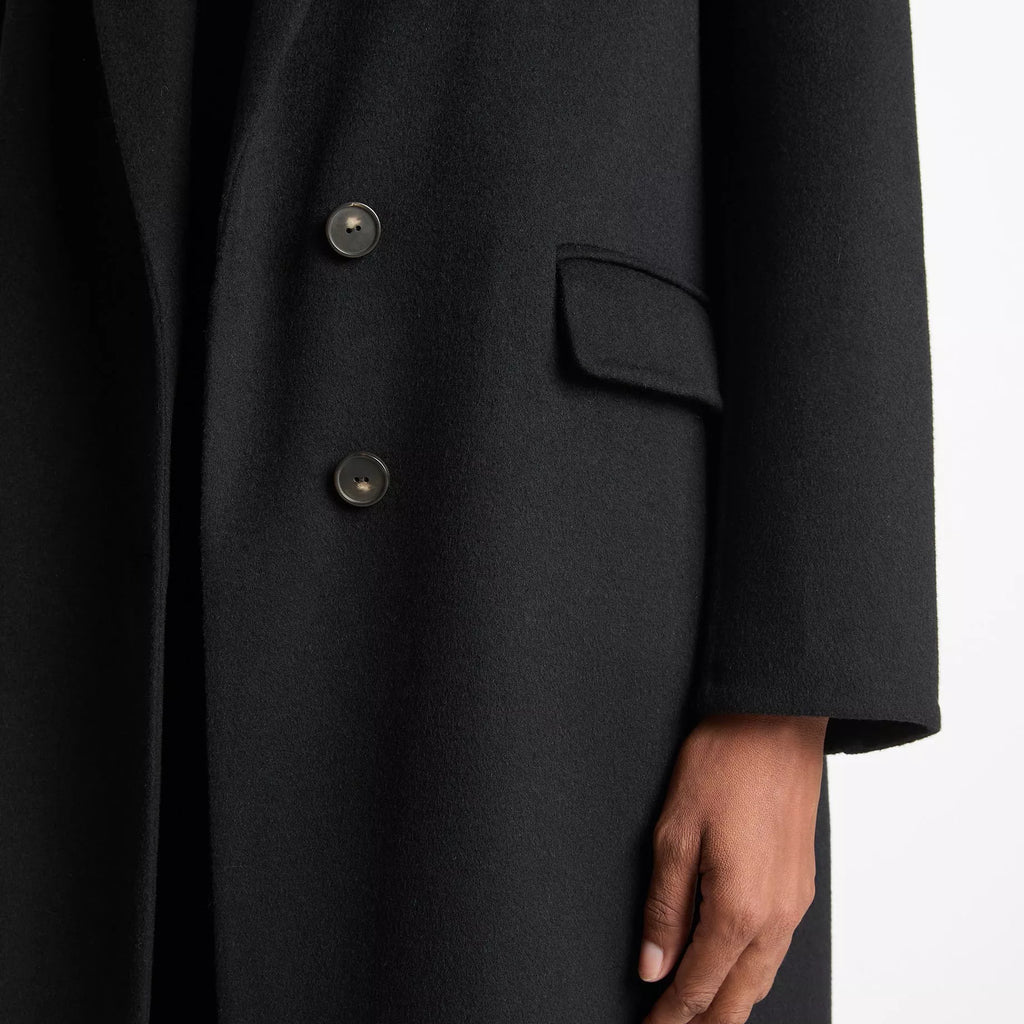 Vince Wool-Blend Single-Breasted Coat
