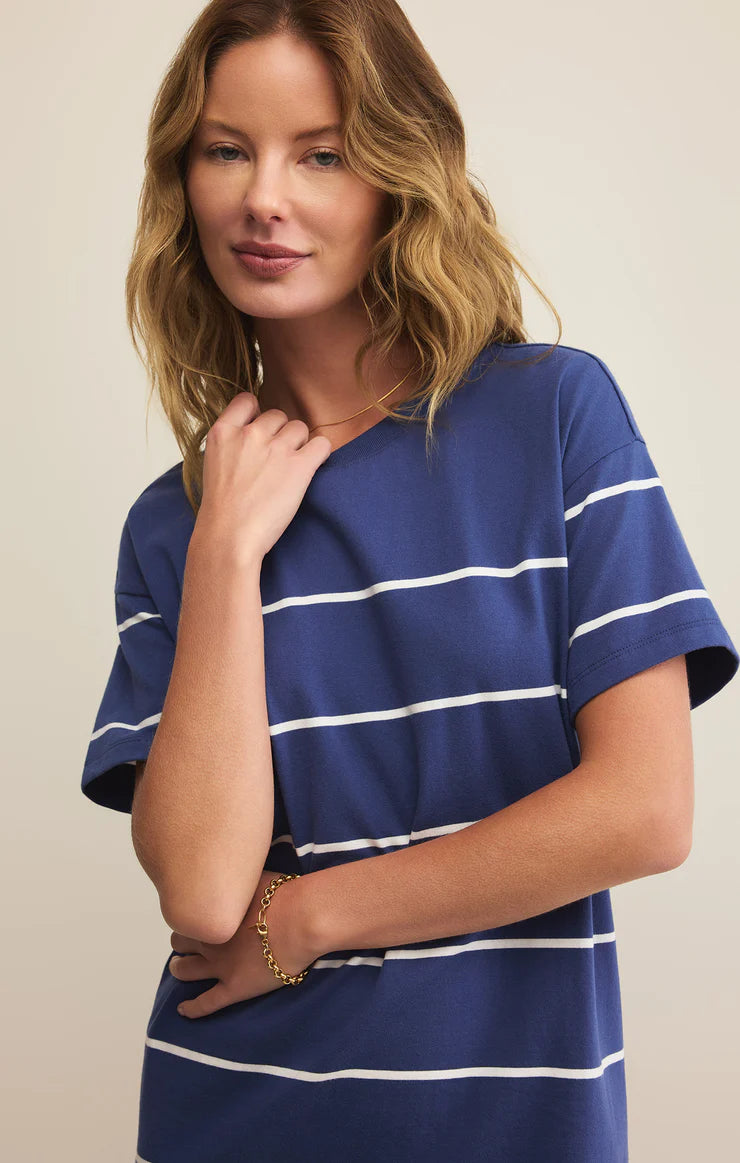Z Supply Sway Stripe Mini Tee Dress