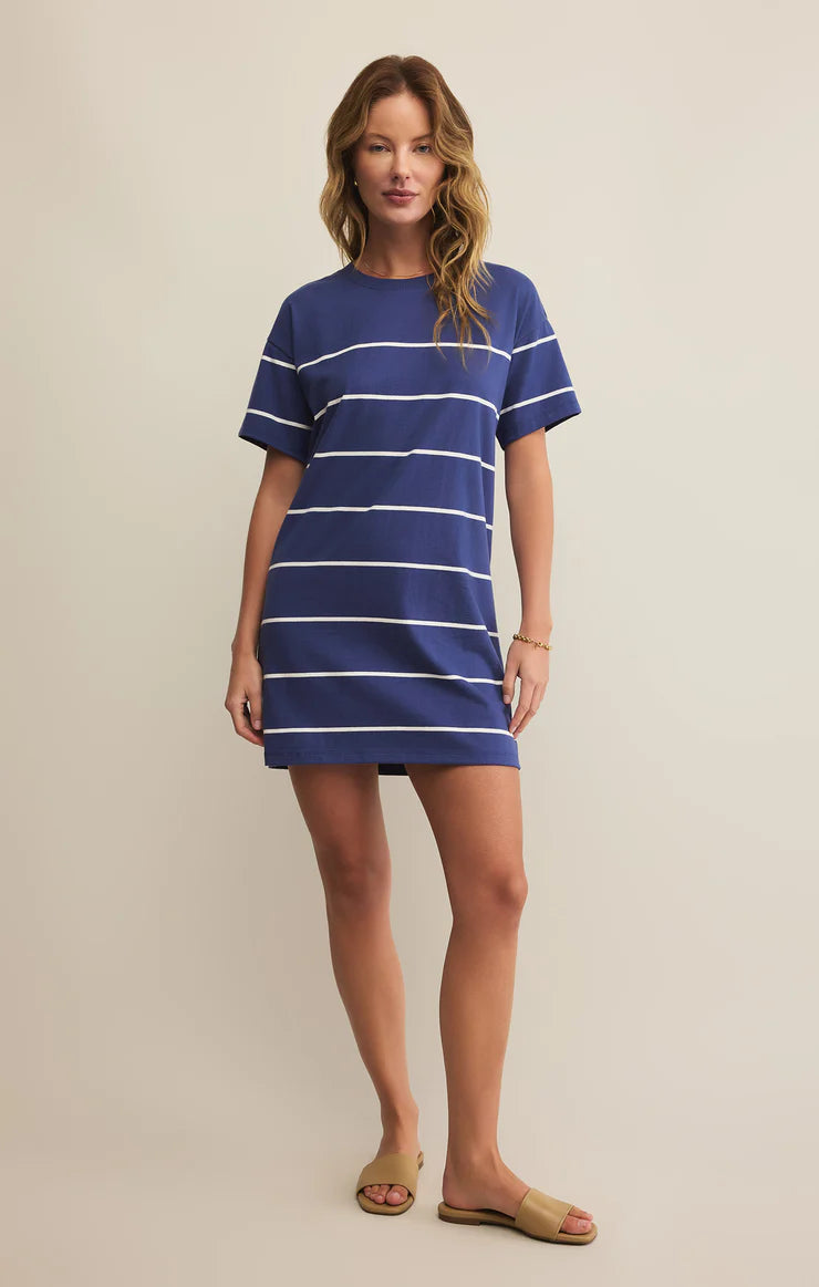 Z Supply Sway Stripe Mini Tee Dress