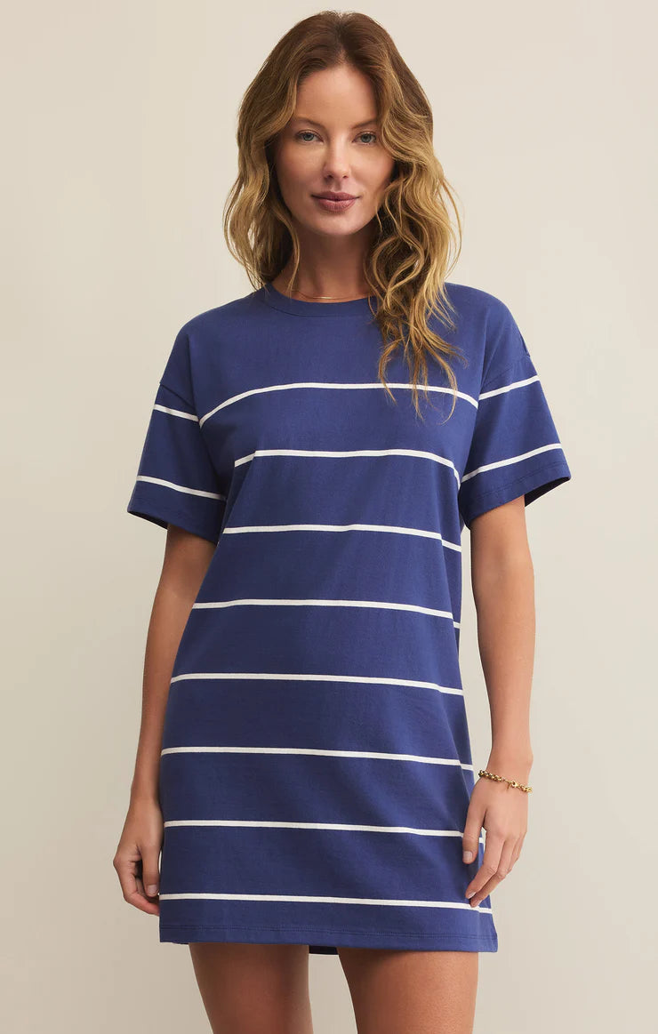Z Supply Sway Stripe Mini Tee Dress