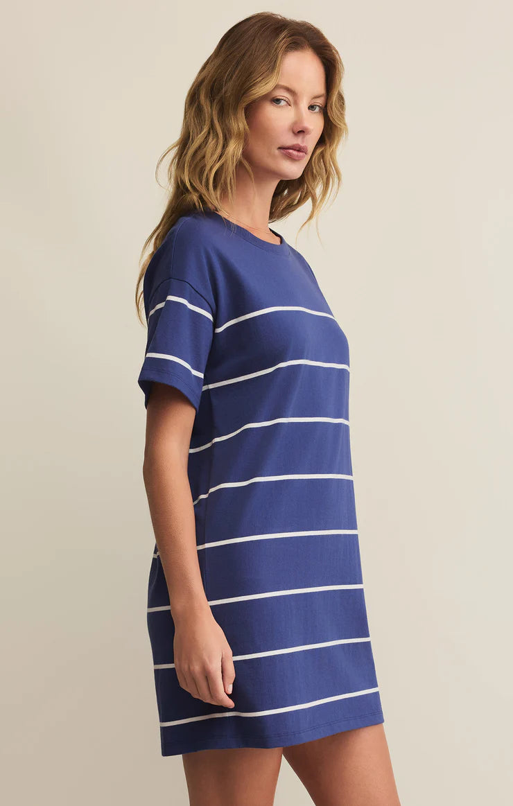 Z Supply Sway Stripe Mini Tee Dress
