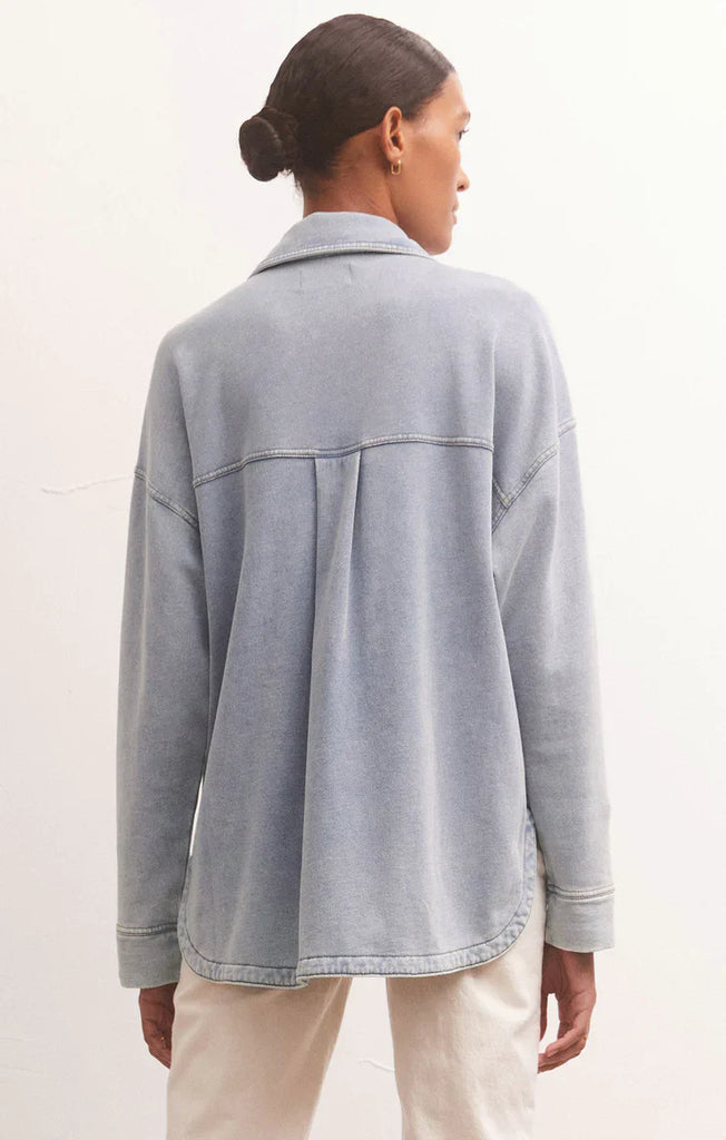 Z Supply The All Day Knit Denim Jacket