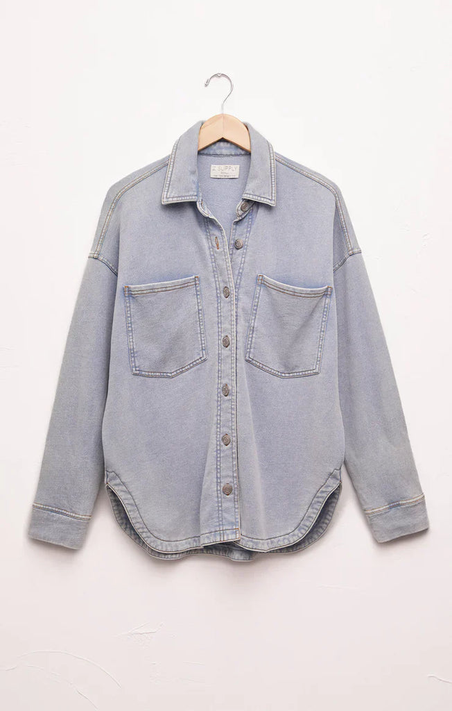 Z Supply The All Day Knit Denim Jacket