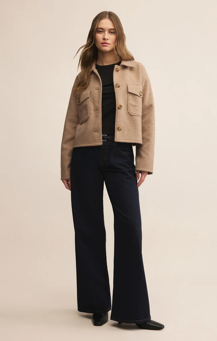 Z Supply Oxford Boucle Jacket