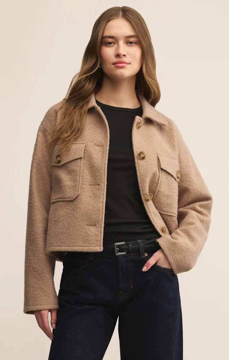 Z Supply Oxford Boucle Jacket