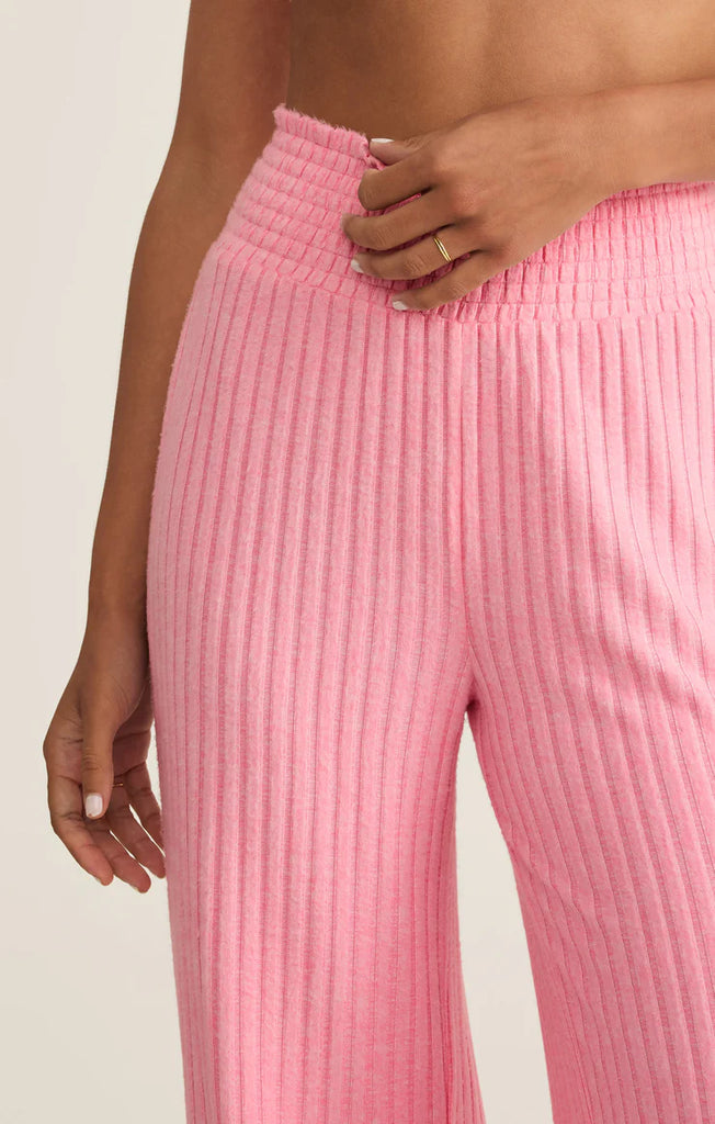 Z Supply Dawn Smocked Rib Pant