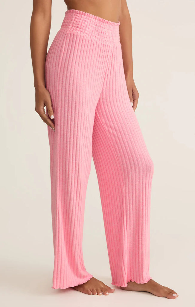 Z Supply Dawn Smocked Rib Pant