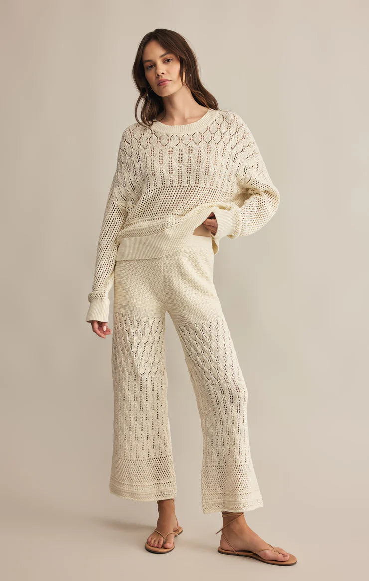 Z Supply Rue Crochet Sweater