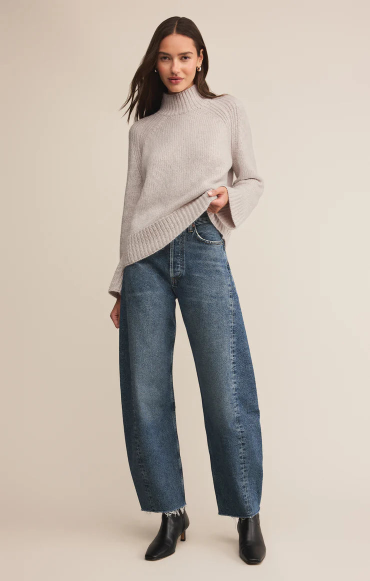 Z Supply Emerge Mock Neck Sweater