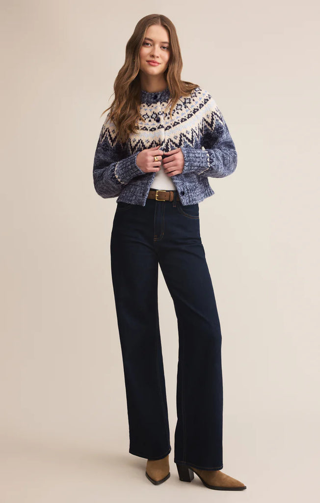 Z Supply North Sea Fair Isle Cardigan