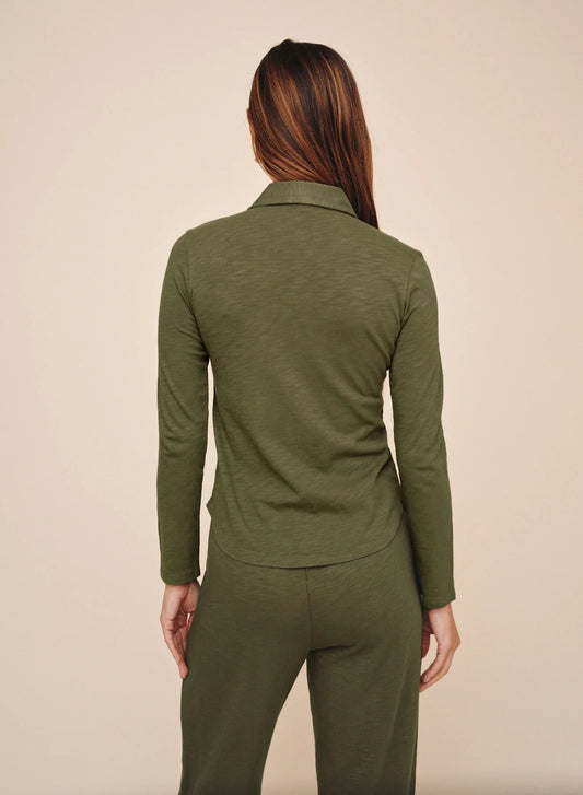 Bella Dahl Button Up Knit Top