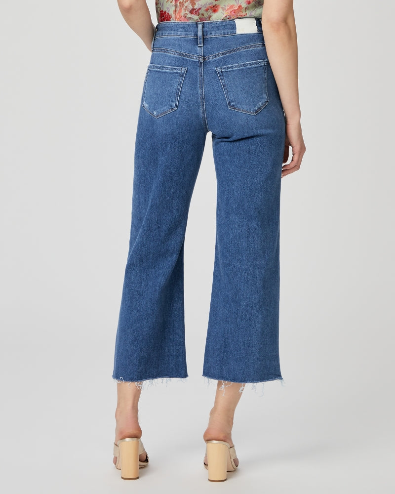 Paige Anessa High-Waisted Wide Leg Jean