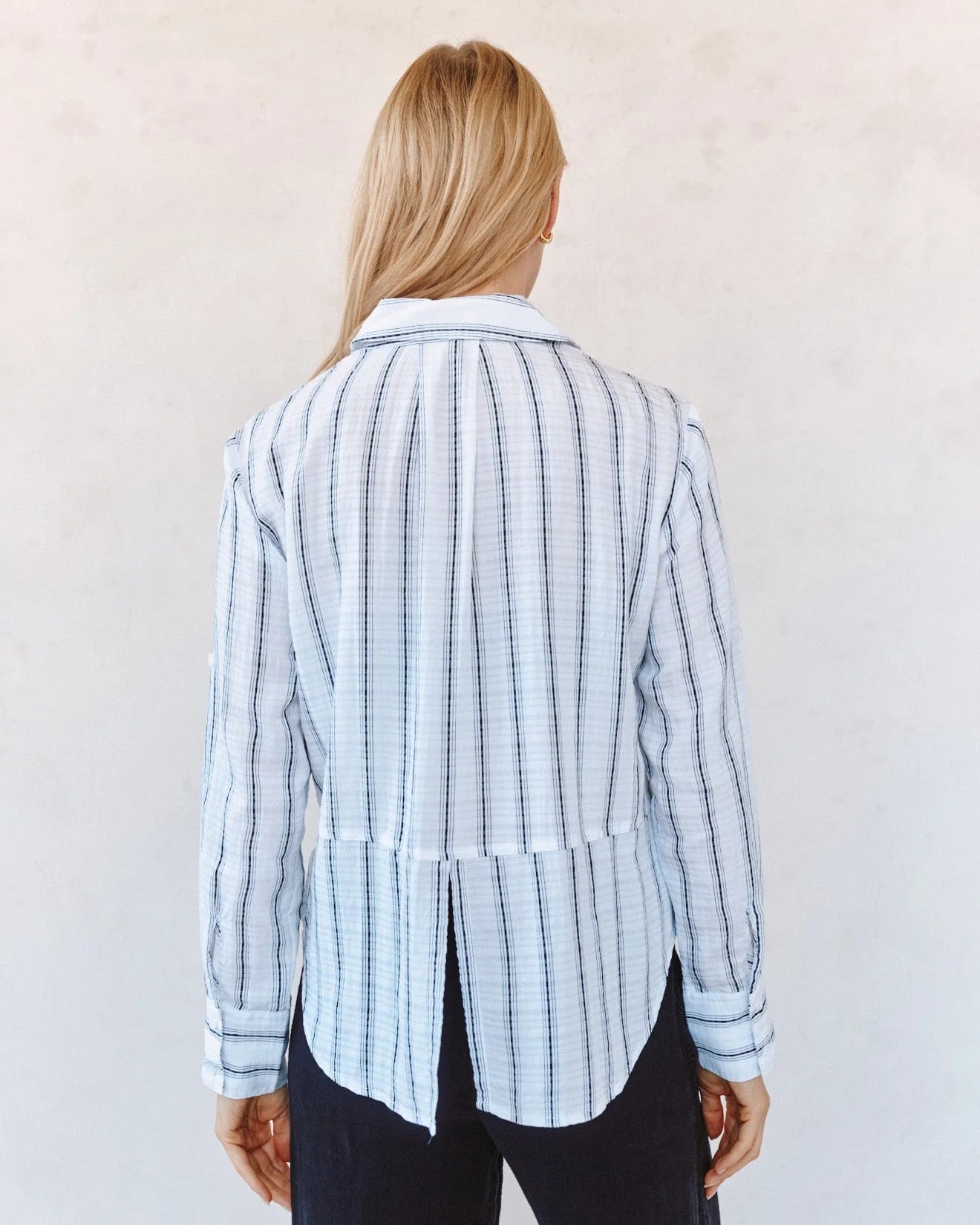 Bella Dahl Clean Split Back Button Down Shirt