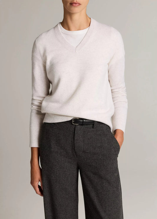 Vince Cashmere Casual V-Neck Sweater