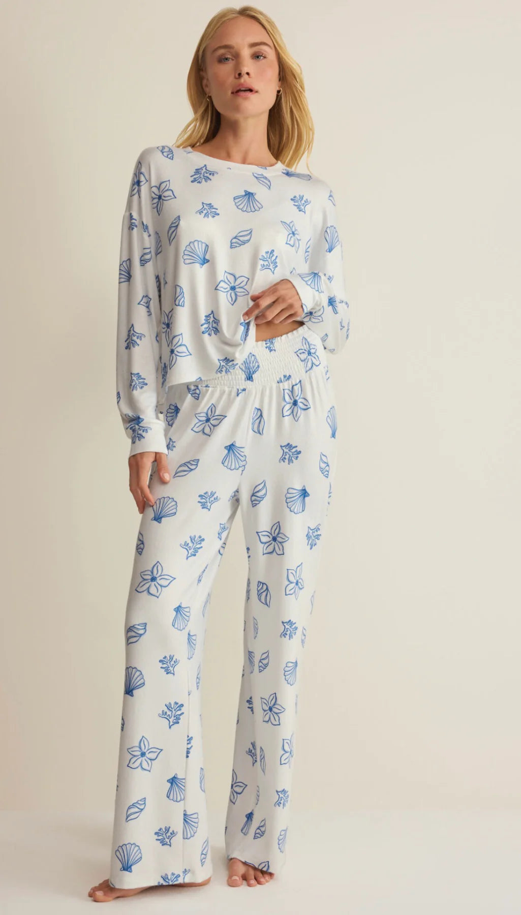 Z Supply Seashore Pajama Top