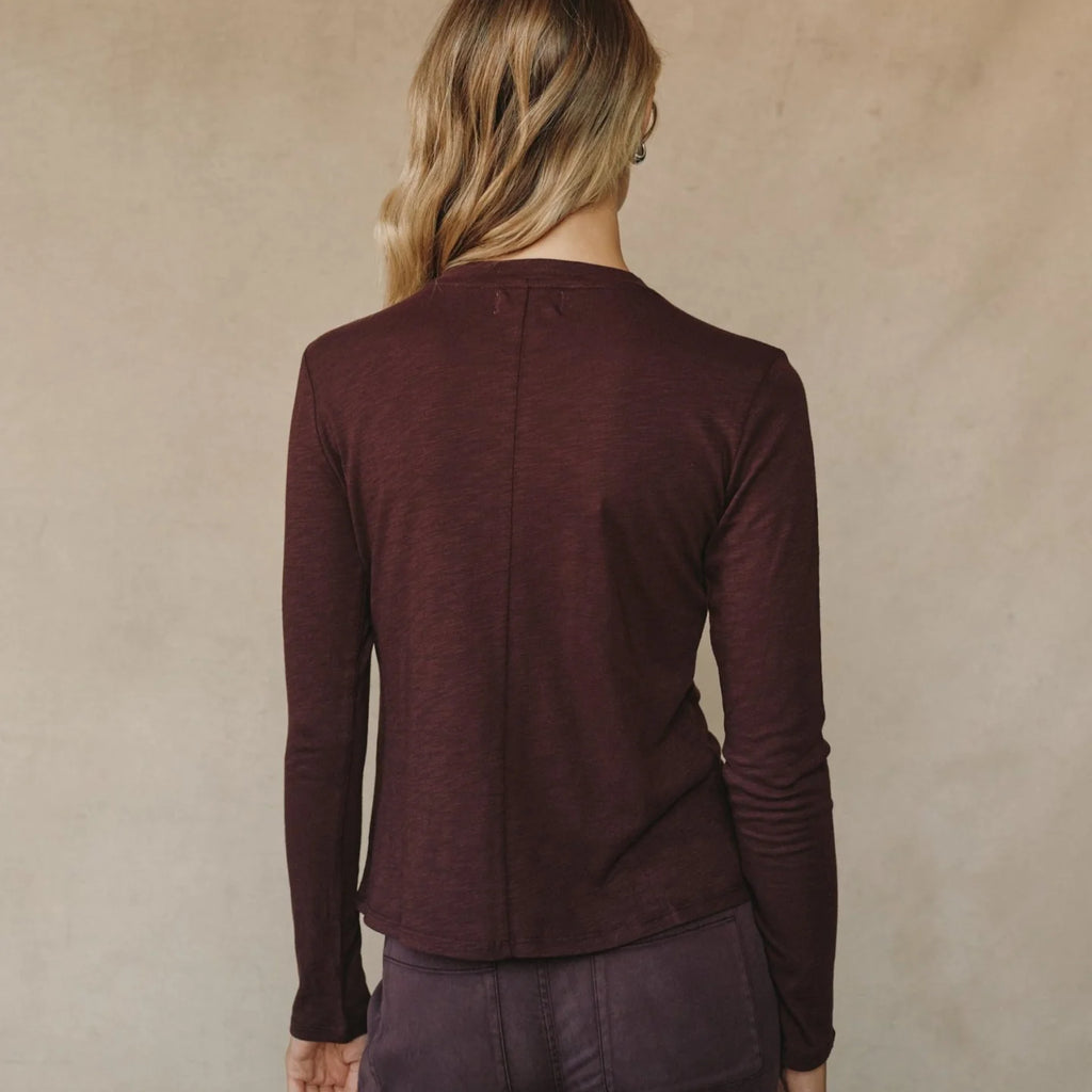 Bella Dahl Long Sleeve Crew Tee