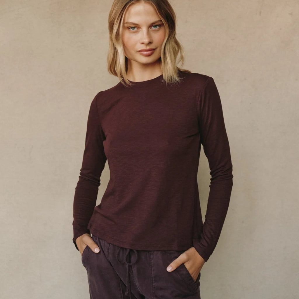 Bella Dahl Long Sleeve Crew Tee