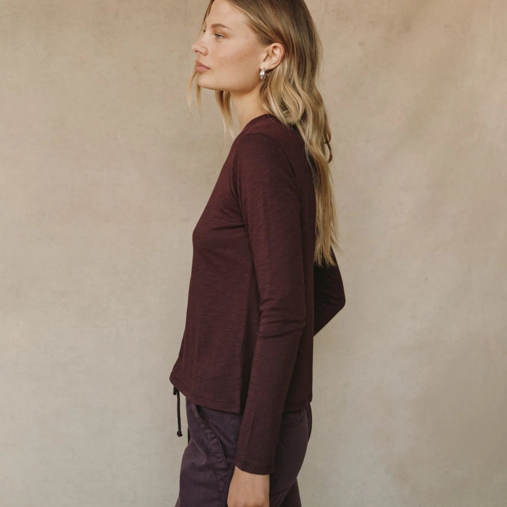 Bella Dahl Long Sleeve Crew Tee