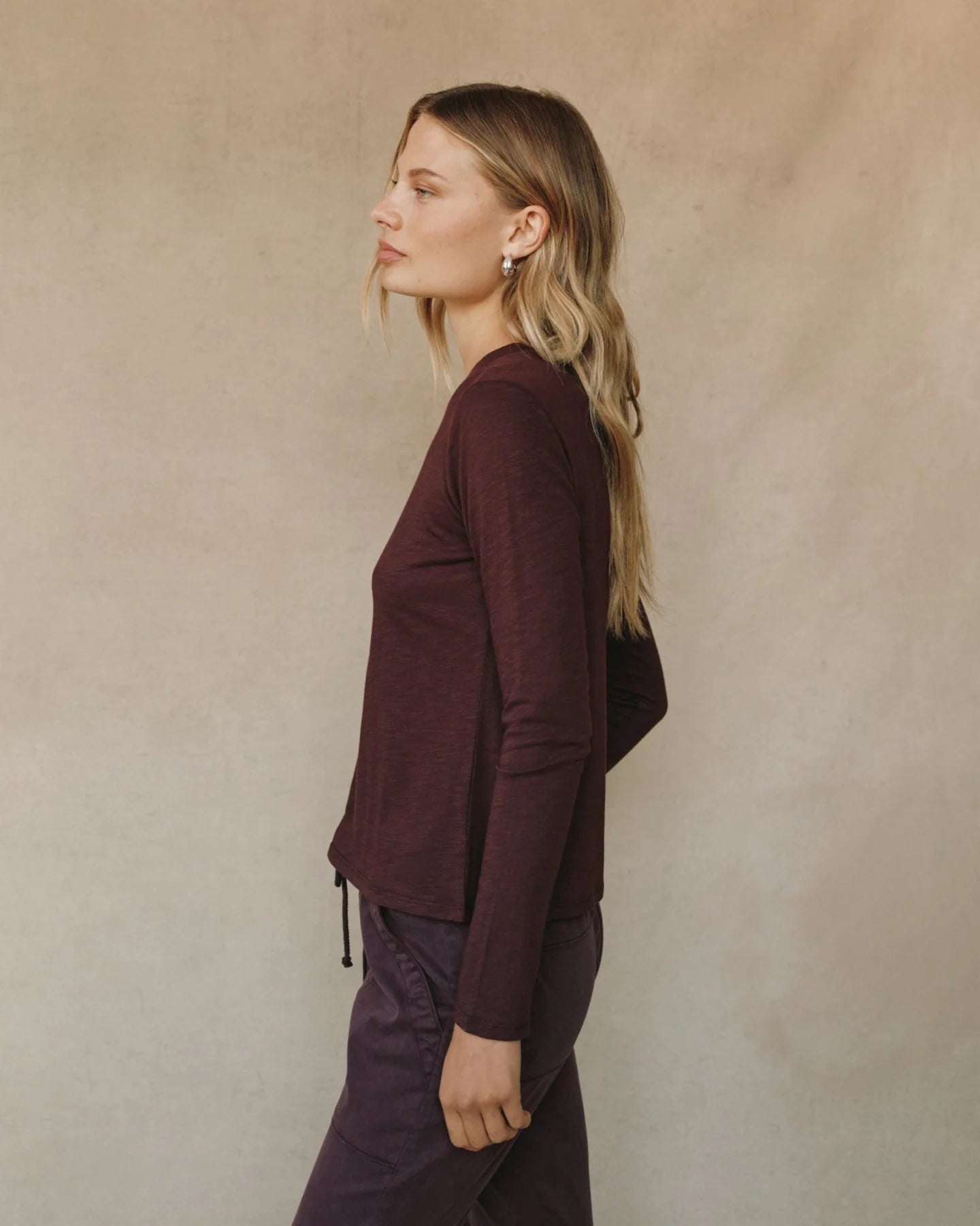 Bella Dahl Long Sleeve Crew Tee
