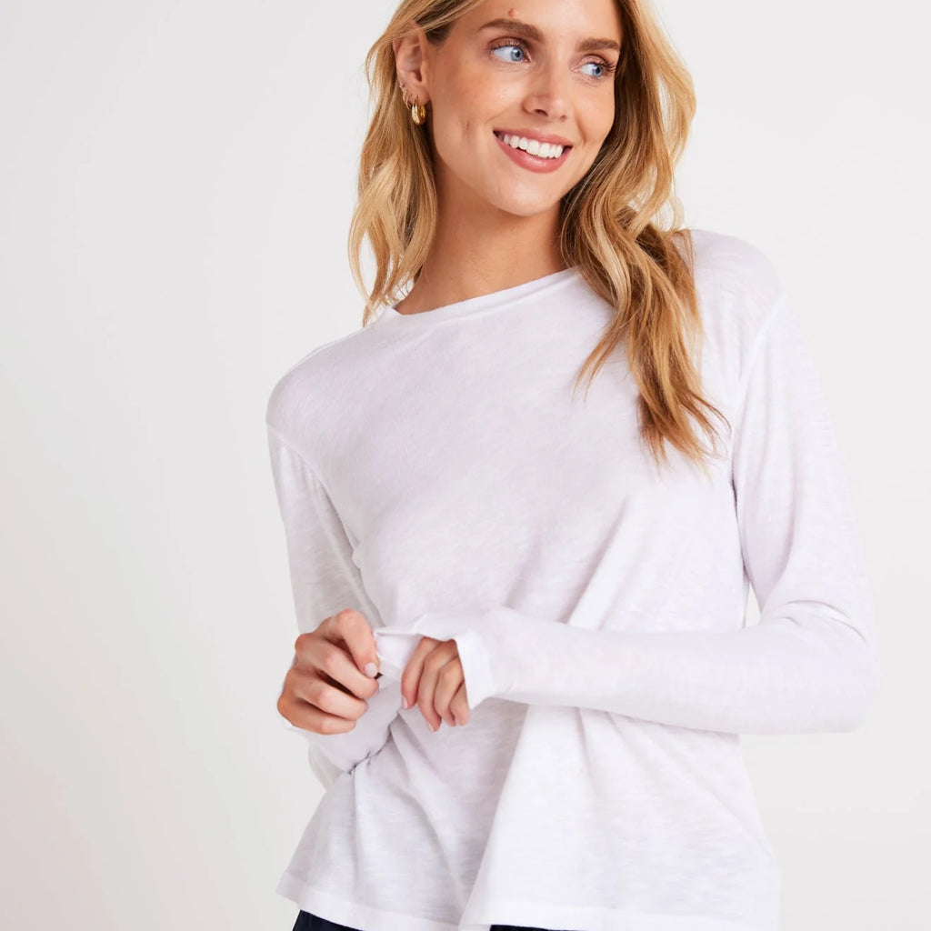 Bella Dahl Long Sleeve Crew Tee