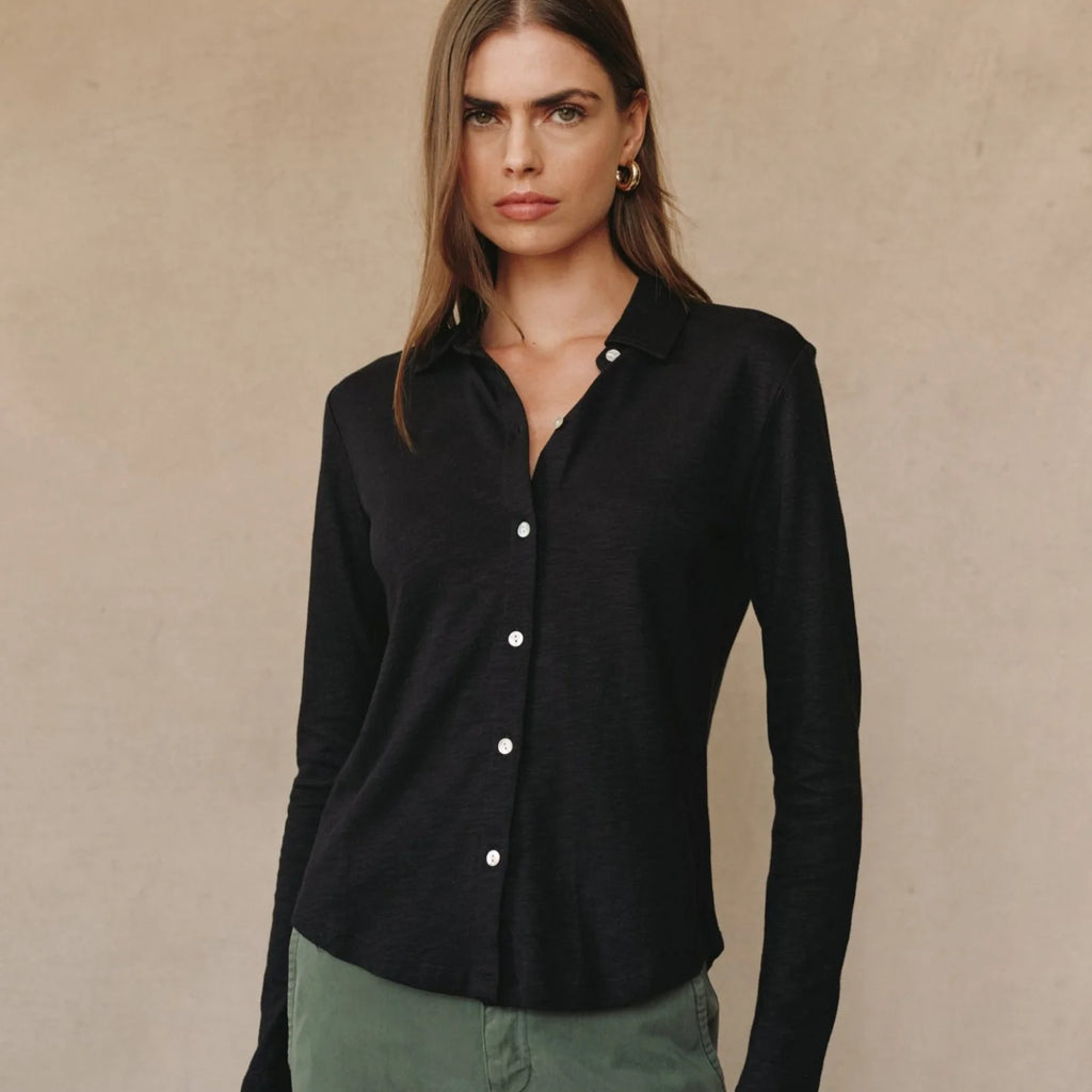 Bella Dahl Long Sleeve Knit Button Down