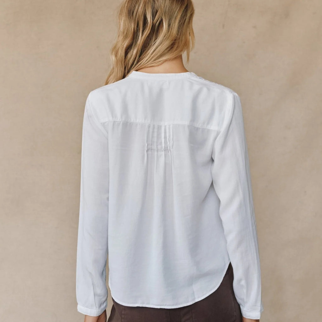 Bella Dahl Long Sleeve Pintuck Pullover