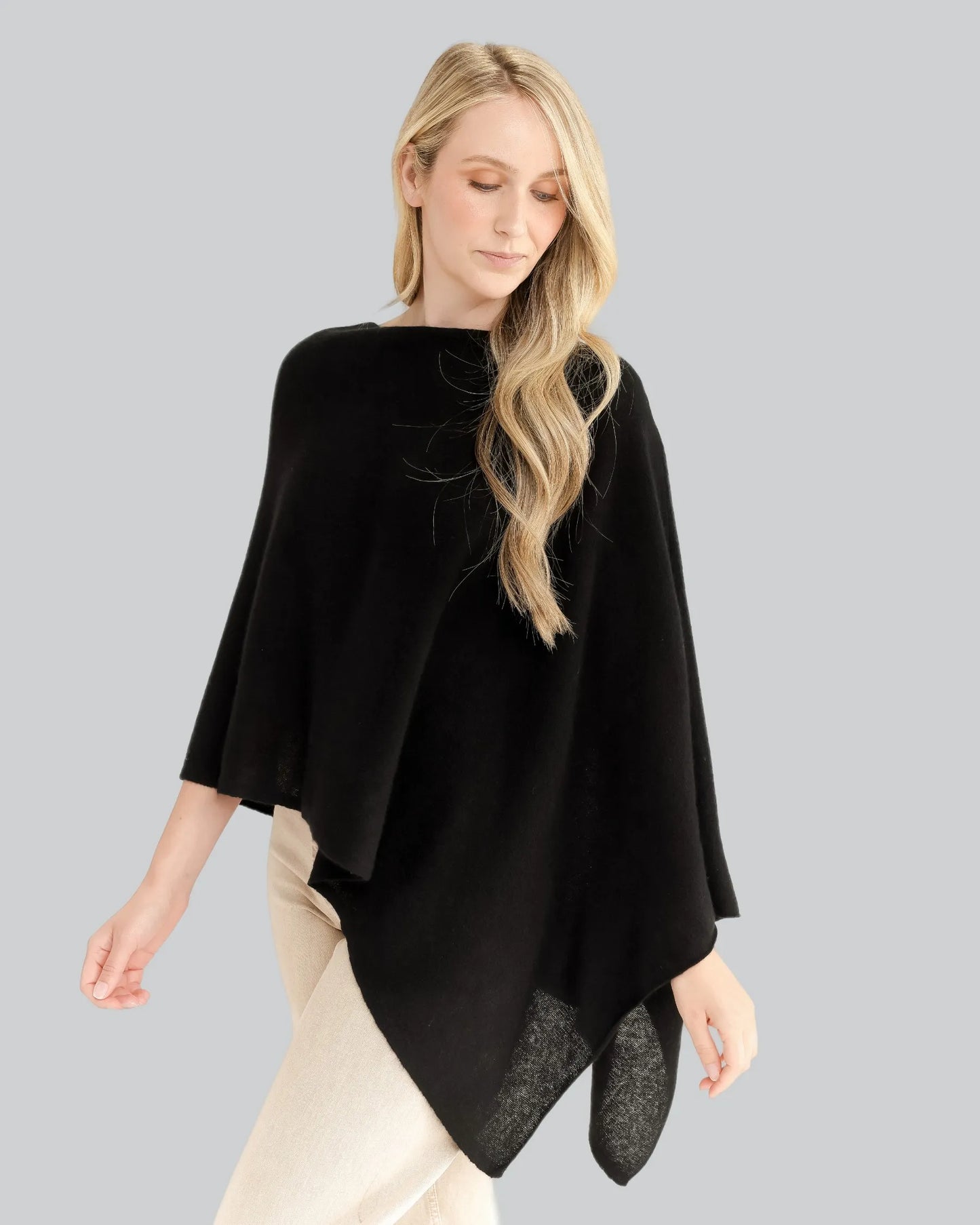 Alashan Cashmere Dress Topper Poncho