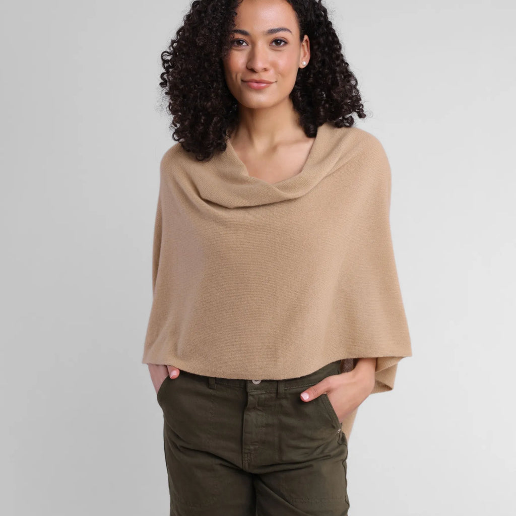 Alashan Cashmere Dress Topper Poncho
