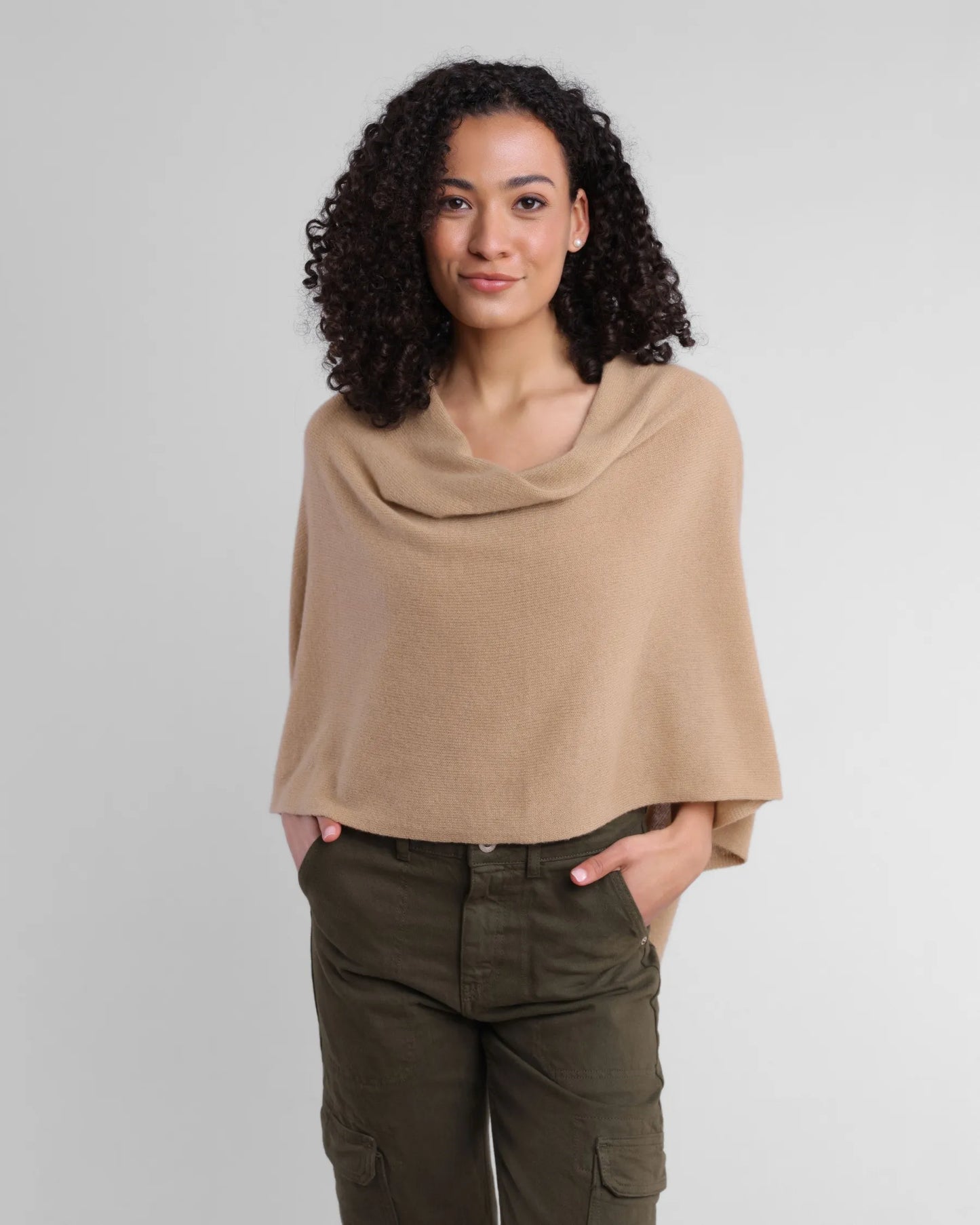 Alashan Cashmere Dress Topper Poncho