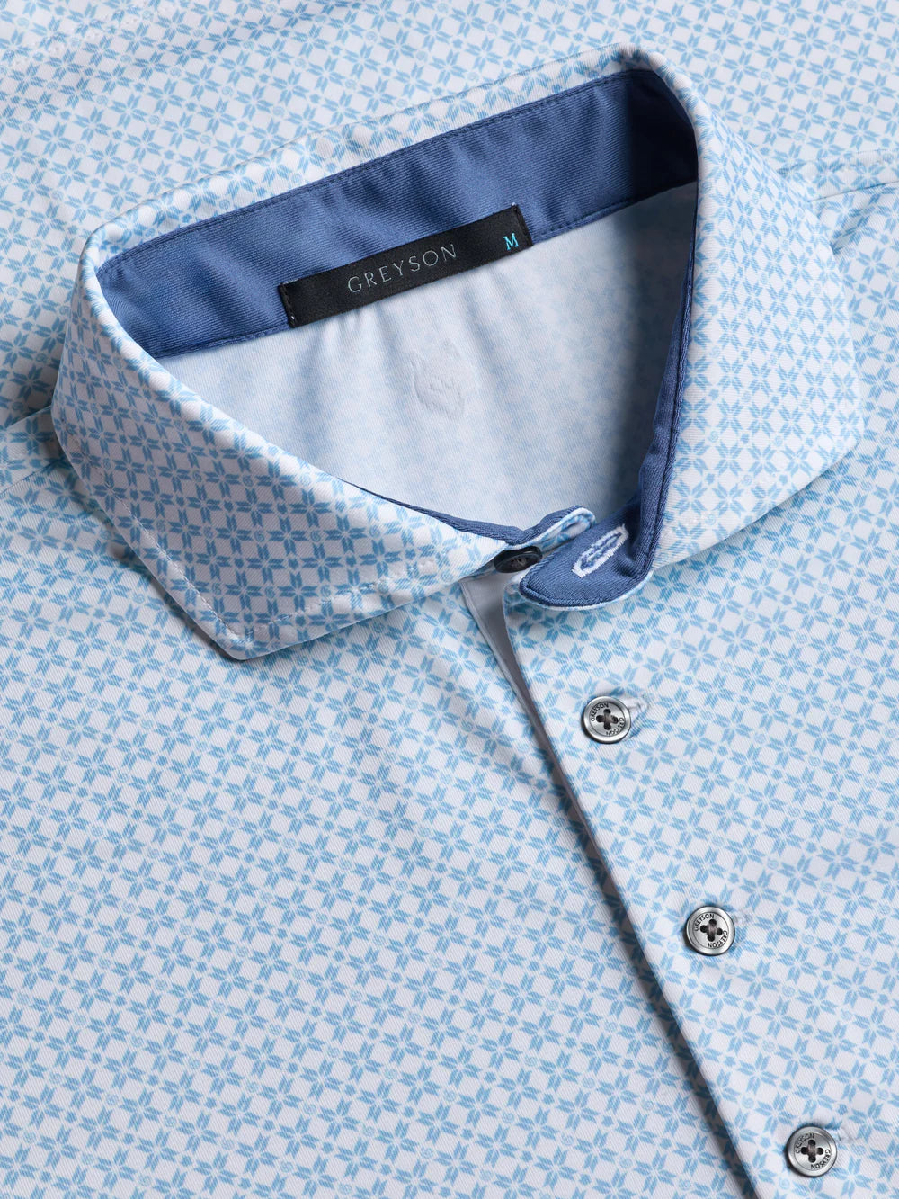 Greyson Ghost Thistle Short Sleeve Polo