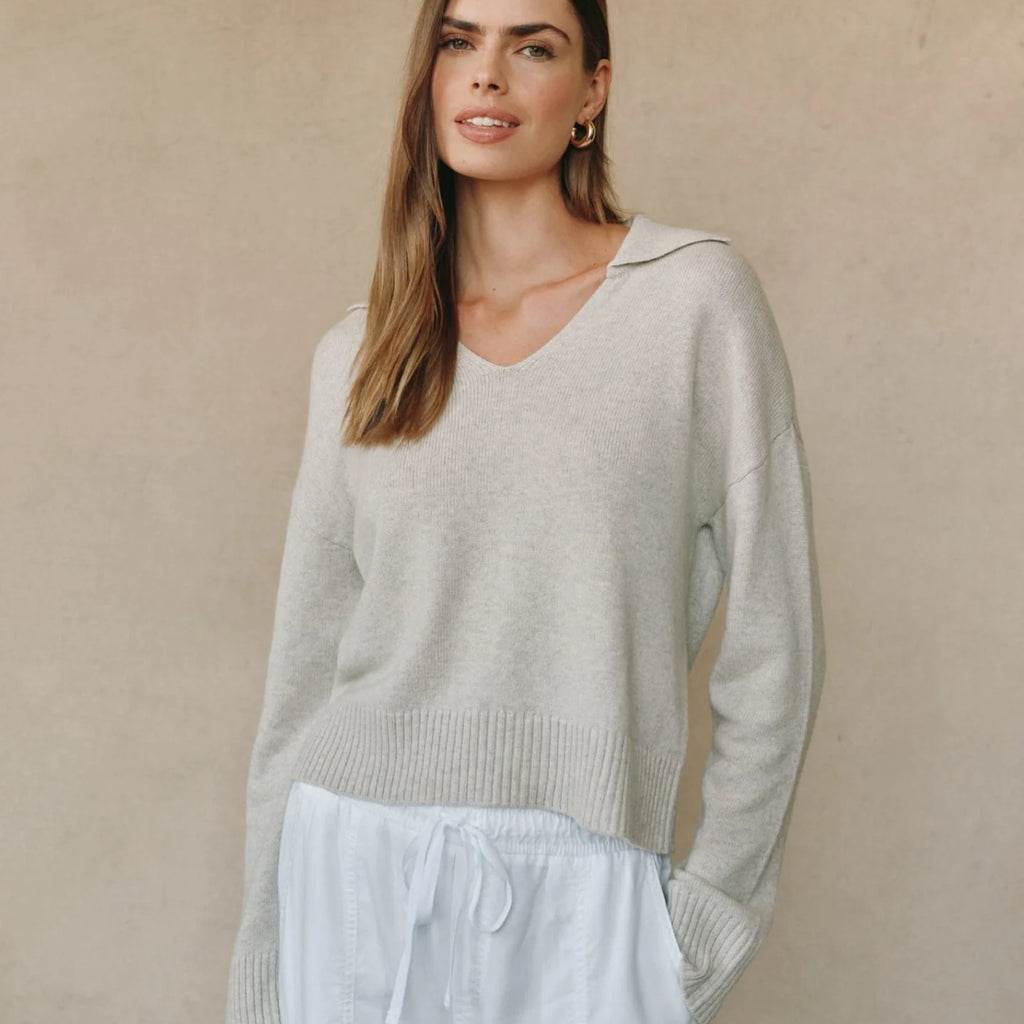 Bella Dahl Pullover Sweater With Collar