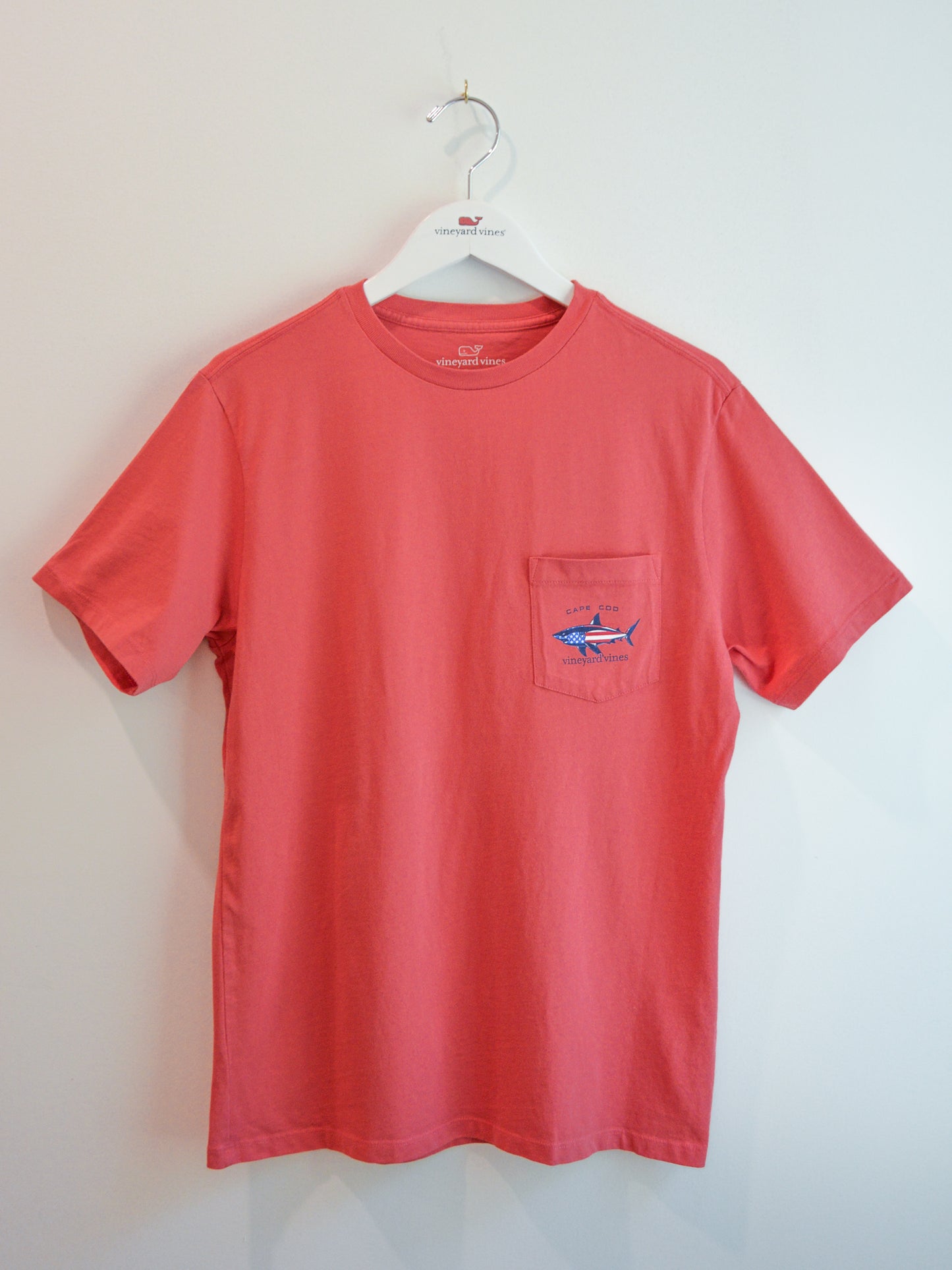 Vineyard Vines Cape Cod Flag Shark Tee
