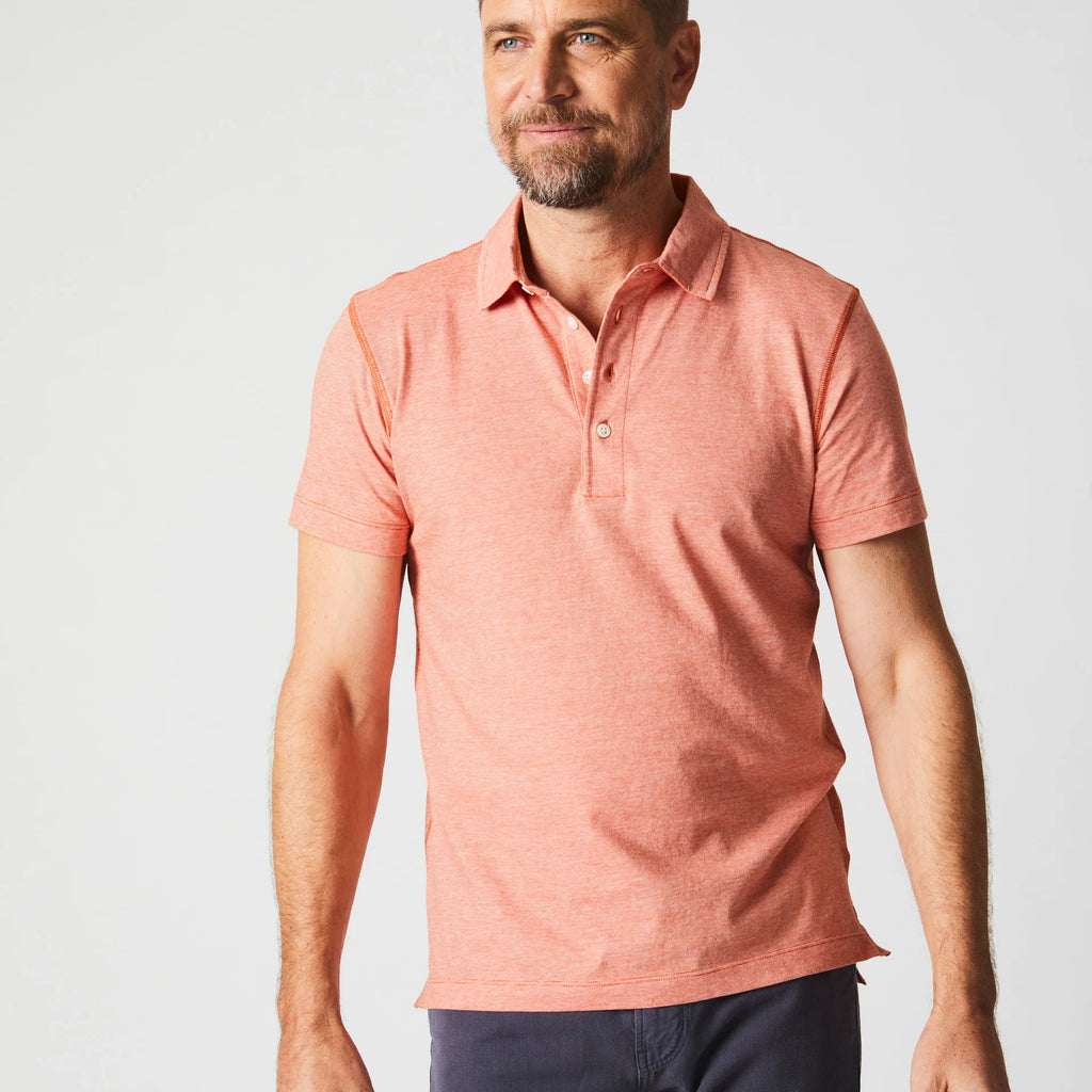 Billy Reid Stripe Pensacola Polo