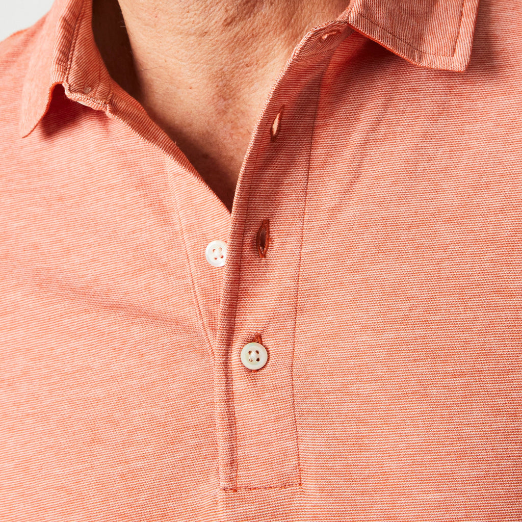 Billy Reid Stripe Pensacola Polo