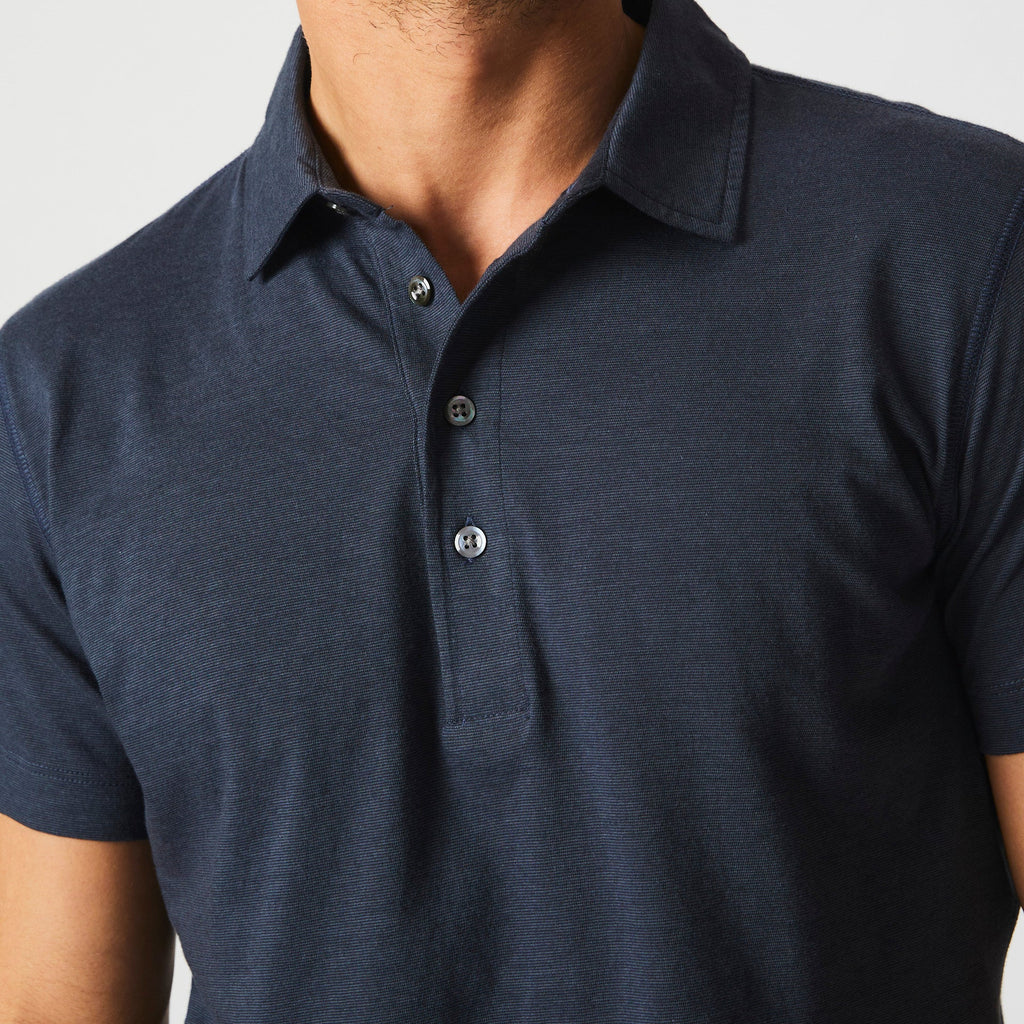 Billy Reid Stripe Pensacola Polo
